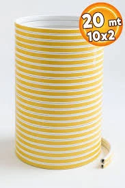 VOLDOSAN Hırdavat 7/24 2x10=20 Mt Kapı Bantı Ve Pencere Fitili Bandı Yapışkanlı Beyaz - 2