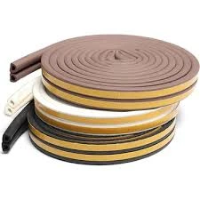 MasterCar Kapı Bantı Ve Pencere Fitili Bandı Yapışkanlı 2 X 10=20 Mt - Kahverengi