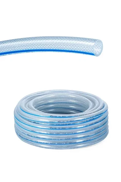 şeffaf Garden 1/2 Örgülü Bahçe Hortumu 30 M