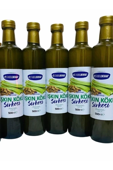 Işkın Kökü Sirkesi 2 Adet Işkın Otu Sirkesi Işgın Vinegar, Rheum Ribes - 3