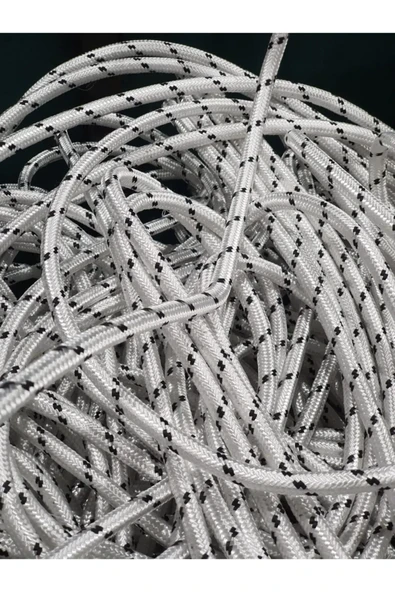30 metre 4 mm Iskota Halat Branda Tente Yük Bağlama Gerdirme Ipi Polyester - 2
