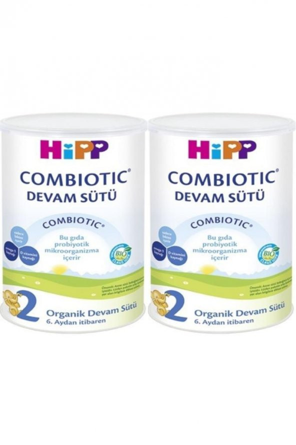 Hipp 350 Gr 2 Numara  Organik Combiotic Bebek Devam Sütü x2 Paket
