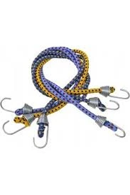 Motodede 200cm Uzar Bagaj Lastiği Renkli 3 Adet Lastik - 2