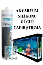 Master Profesyonel Kalite Akvaryum Duşa Kabin Küf Ve Mantar Yapmaz Silikon ( 1 Adet) Şeffaf Renk
