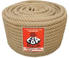 6 Mm 20 Metre Jüt Halat Kendir Kedi Tırmalama Paspas Halatı - 3