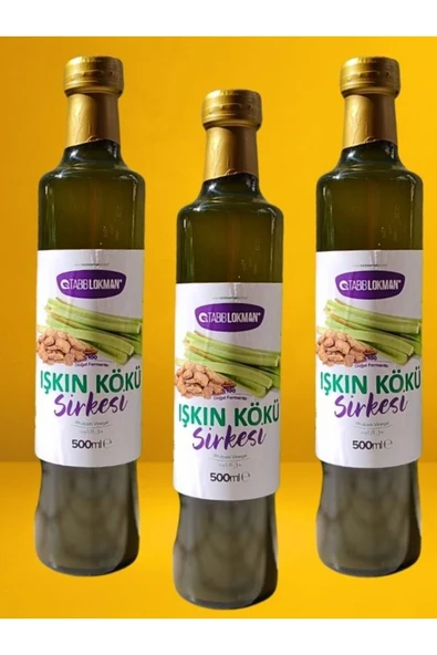 Işkın Kökü Sirkesi 3 ADET Içkın Kökü Işkın Otu Sirkesi