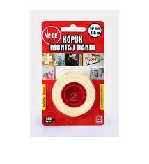 Vege Çift Taraflı Köpük Bant (1) 19x 1,5 Mt. - 2