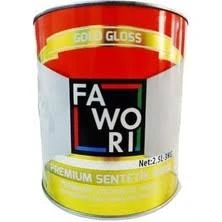 Fawori Filli Boya Sentetik Yağlı Boya 1kg Siyah