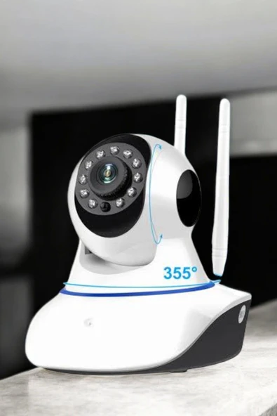 Ev Kamerası Wifi Kamerası Video Kayıt Çift Yönlü Hareket Sensörü Bebek - 5