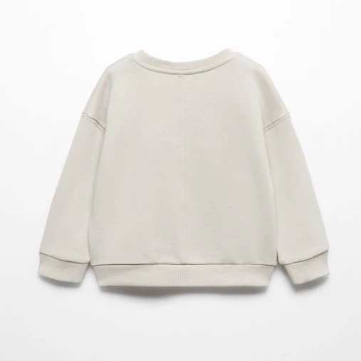 Mango Desenli pamuklu sweatshirt - 3