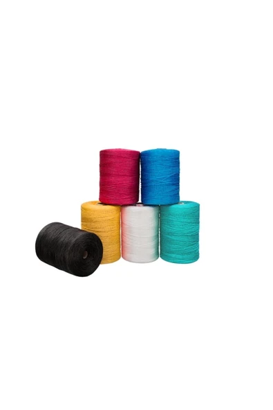 Gereksiz Şeyler Paket Ipi Uçurtma Ipi Ambalaj Ipi Naylon Ip 500 Gr. 1 Adet Beyaz Renk - 2