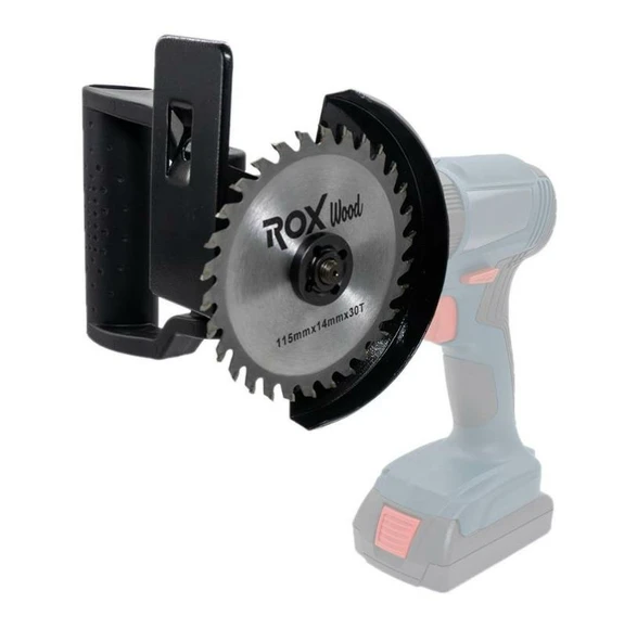 Rox 0284 Taşlama Makinesine Dönüştürücü Multi Matkap Aparatı 90° - 4