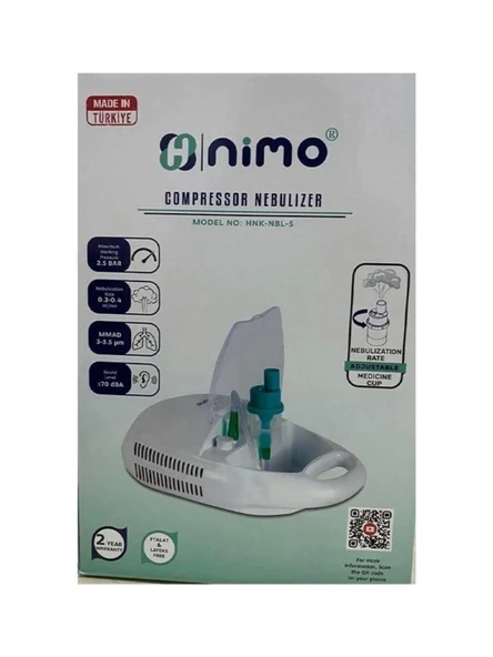Nimo HNK-NBL-S Kompresörlü Nebulizator Cihazı