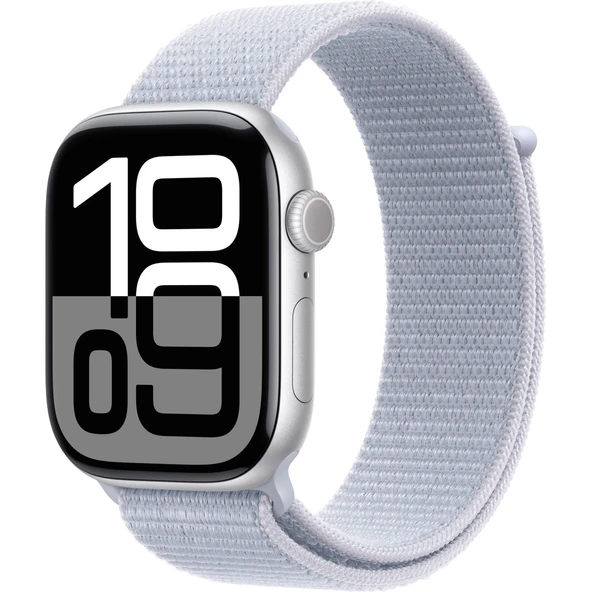 Apple Watch Series 10 GPS 46mm SİLVER AL BLUE