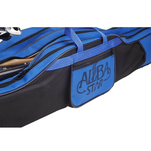 Albastar Küçük 90 Cm 3 Gözlü Kamış Çantası - Resim 5