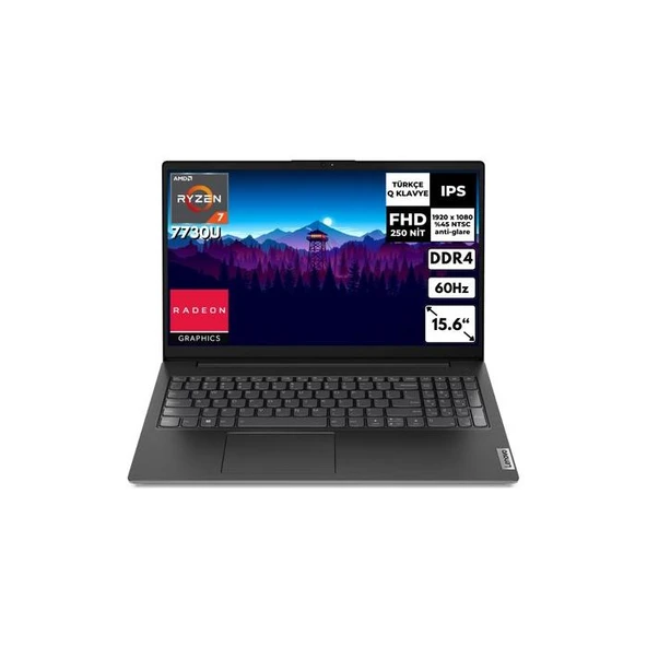 Lenovo  82YY0013TR V15 R7-7730U 16GB 512GB 15.6 Dos