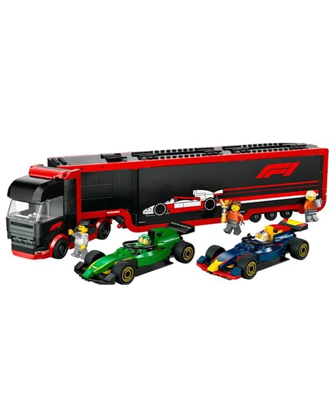 Lego City RB20 ve AMR24 F1 Arabalı F1 Kamyonu 60445 - 2