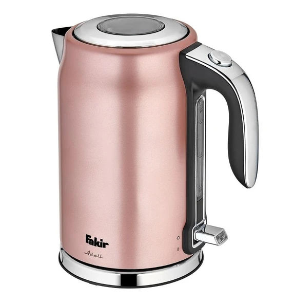 FAKİR ADELL PASLANMAZ ÇELİK SU ISITICISI (PEMBE RENK)