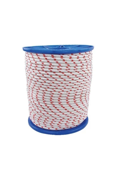 ZUBİZUBİ 10 Metre Iskota Halat Gemici Dağcı Denizci Ipi Polyester (4 Mm) - 2