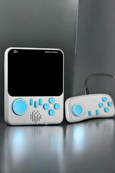 Mini Atari El Atarisi 3.5 inç Ekran Çift Konsol 666 Adet Retro Oyun Gameboy El Atarisi - 5