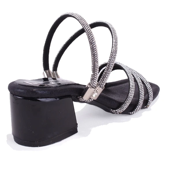 Dagoster DJA76-ASK16 Siyah Ortopedik  Kız Çocuk Abiye Ayakkabı - Resim 4