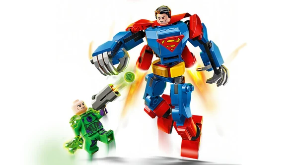 LEGO-76302 DC Superman™ Robotu, Lex Luthor™’a Karşı - Resim 3