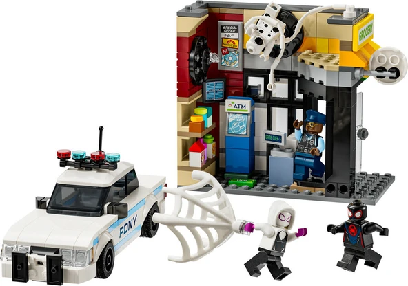 LEGO-76311 Marvel Spider-Verse: Miles Morales, Spot'a Karşı - 3