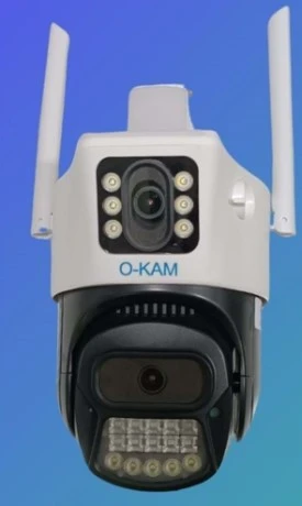 O-KAM Pro 6015 6MP Dual Lens Wi-Fi PTZ Camera ürün görseli 1