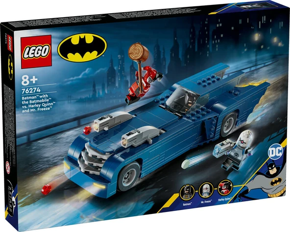 LEGO-76274 DC Batmobile™ ile Batman™, Harley Quinn™ ve Mr. Freeze™’e Karşı