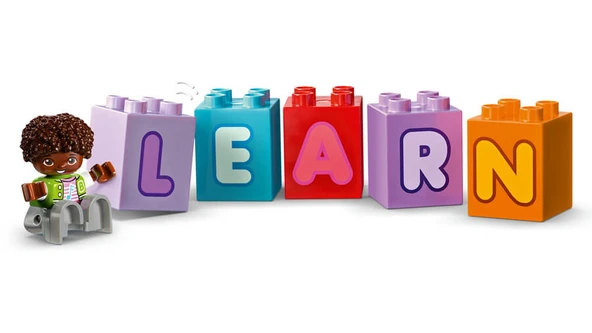 LEGO-10421 DUPLO Alfabe Kamyonu - 5