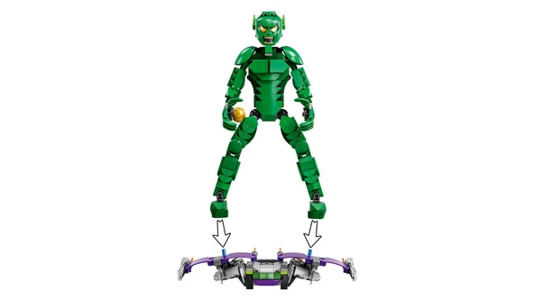 LEGO-76284 Marvel Green Goblin Yapım Figürü - 6
