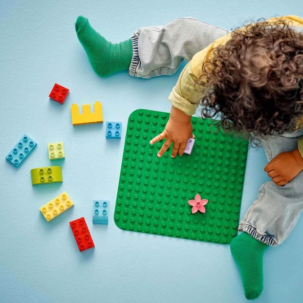 LEGO-10460 DUPLO Yeşil Yapım Plakası - 5