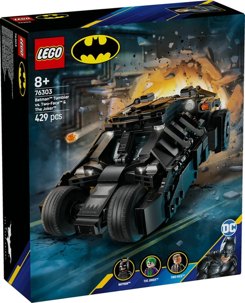 LEGO-76303 DC Batman™ Tumbler, Two-Face™ ve Joker™’e Karşı