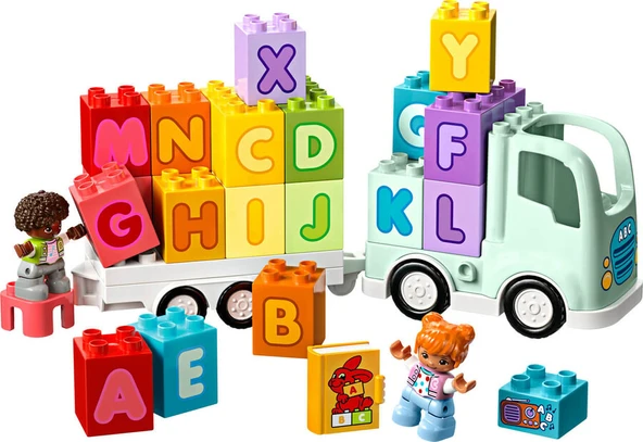 LEGO-10421 DUPLO Alfabe Kamyonu - 2