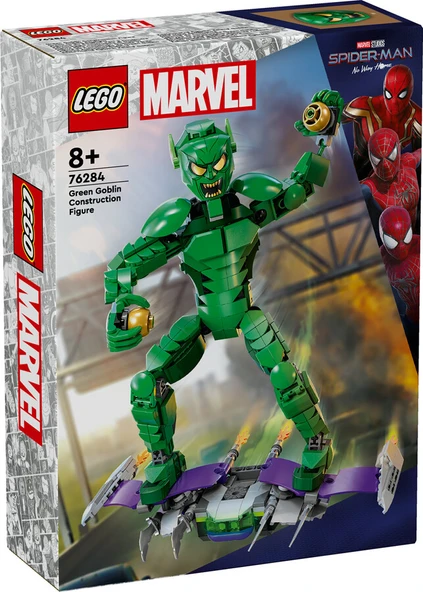 LEGO-76284 Marvel Green Goblin Yapım Figürü ürün görseli 1