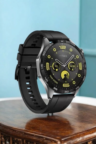 Akıllı Saat Titreşimli Amoled Ekran Uyku ve Sağlık Takibi Sesli Görüşme - Resim 5