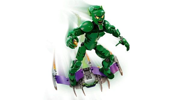 LEGO-76284 Marvel Green Goblin Yapım Figürü - 4