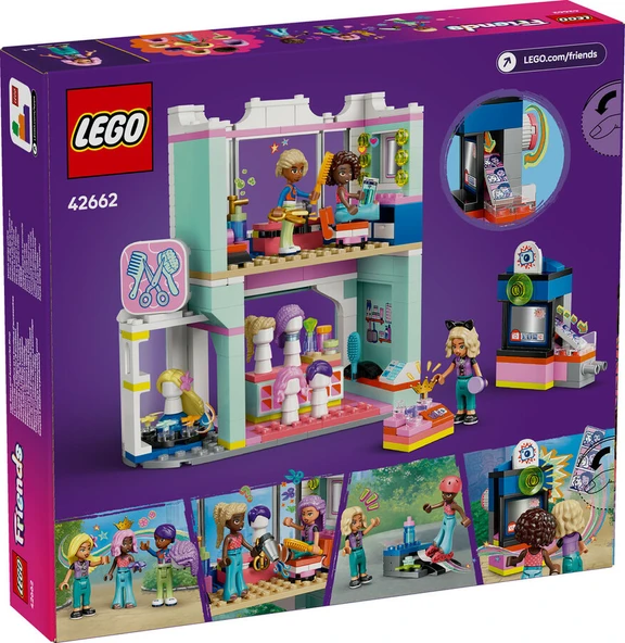 LEGO-42662 Friends Kuaför ve Aksesuar Mağazası - 7