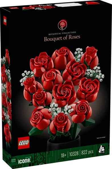LEGO-10328 Icons Gül Buketi
