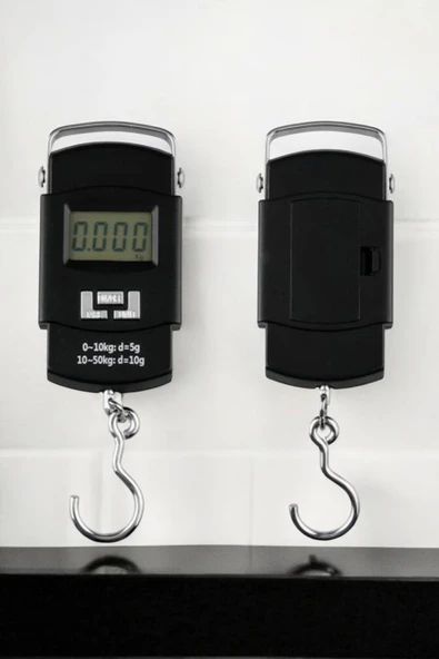 El Terazisi Dijital Göstergeli Pilli 50 Kg Ağırlık Ölçer - 2