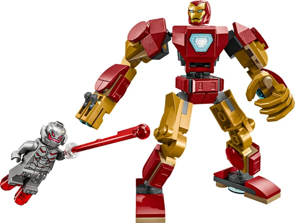 LEGO-76307 Marvel Iron Man Robotu, Ultron’a Karşı - Resim 2