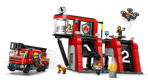 LEGO-60414 City İtfaiye Kamyonlu İtfaiye Merkezi - 2