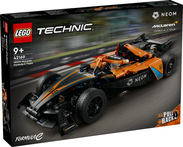 LEGO-42169 Technic NEOM McLaren Formula E Yarış Arabası
