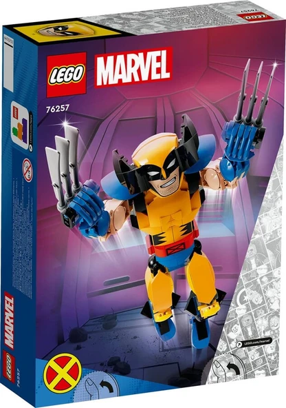 LEGO-76257 Marvel Wolverine Yapım Figürü - 5