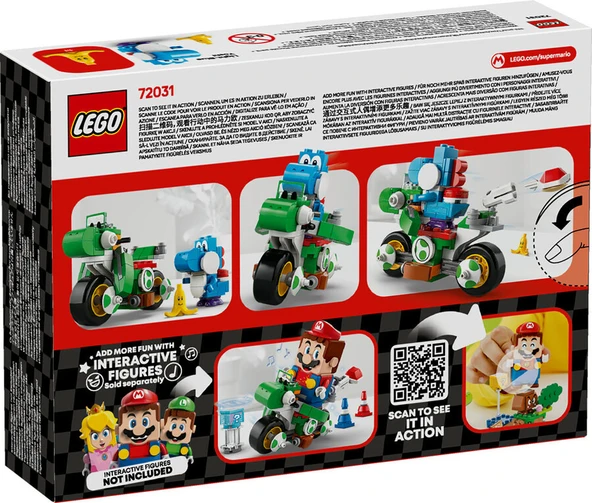 LEGO-72031 Super Mario Mario Kart – Yoshi Bike - 7