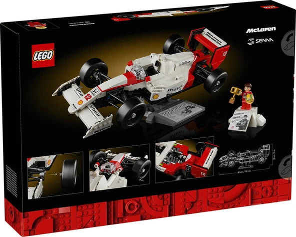 LEGO-10330 Icons McLaren MP4/4 ve Ayrton Senna - 7