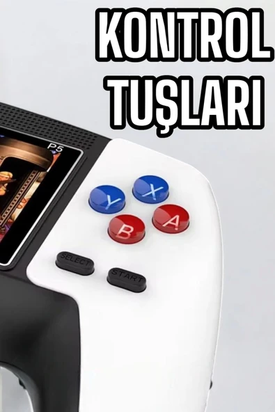 Gamepad 520 Retro Oyunlu Taşınabilir El Konsolu Atari - 2