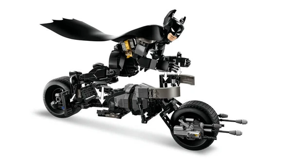 LEGO-76273 DC Batman™ Yapım Figürü ve Bat-Pod Motosiklet - Resim 6
