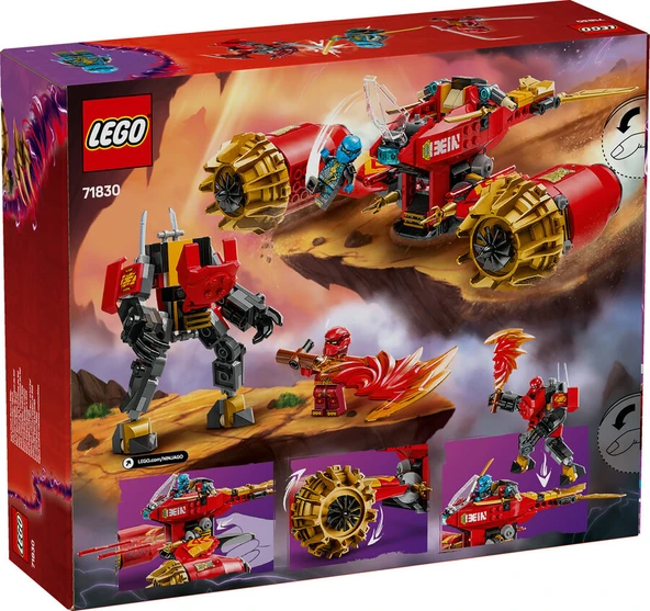 LEGO-71830 NINJAGO Kai'nin Robot Fırtına Aracı - 7