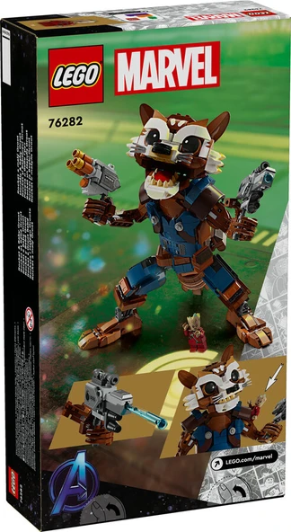 LEGO-76282 Marvel Rocket ve Bebek Groot - 7